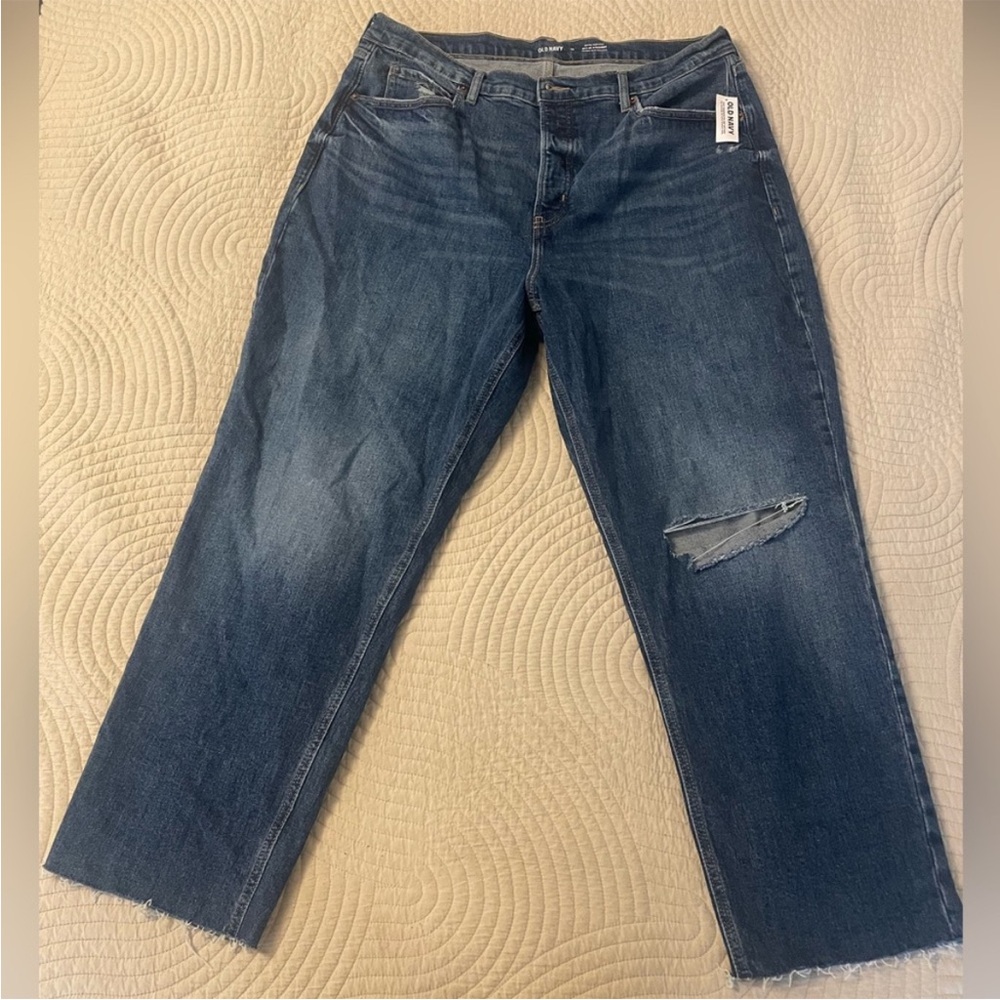 High Rise Straight Leg Jeans
